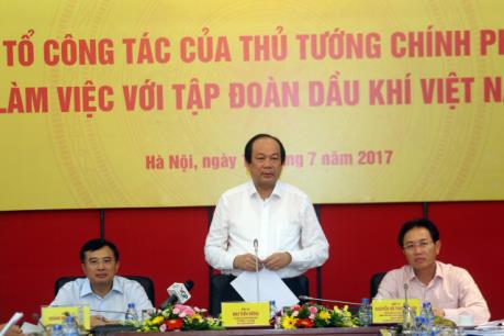 Bộ trưởng Mai Tiến Dũng: PVN phải đạt 13,28 triệu tấn dầu thô