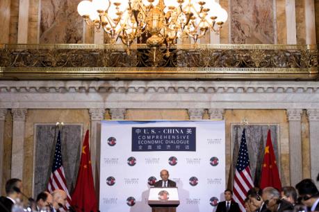 Không có đột phá trong cuộc đối thoại kinh tế toàn diện Mỹ - Trung