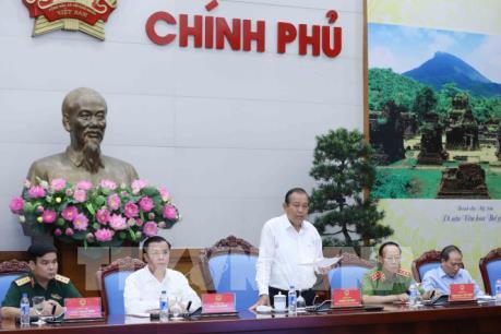 Phó Thủ tướng Trương Hòa Bình: Đánh trúng, đánh đúng đối tượng đầu nậu, đầu sỏ