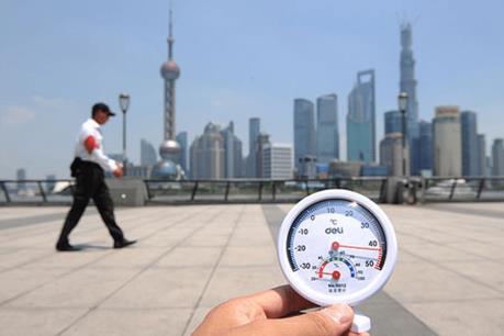 Thành phố Thượng Hải nắng nóng kỷ lục