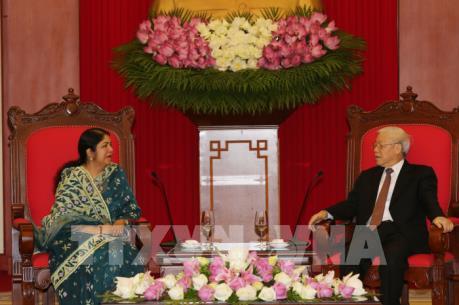 Tổng Bí thư Nguyễn Phú Trọng tiếp Chủ tịch Quốc hội Bangladesh