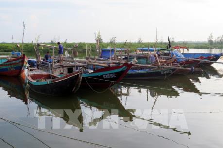 Tàu, thuyền của ngư dân Hà Tĩnh đã vào nơi trú ẩn an toàn tránh bão số 4