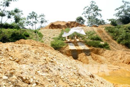 Thu hồi giấy phép khai thác khoáng sản tại Tây Ninh