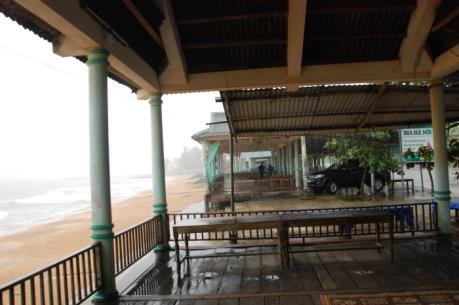 Ảnh hưởng bão số 4: Quảng Trị sơ tán hơn 1.300 hộ dân