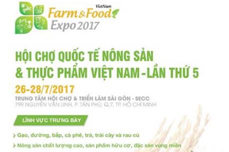 Khai mạc Hội chợ quốc tế nông sản và thực phẩm Việt Nam 2017
