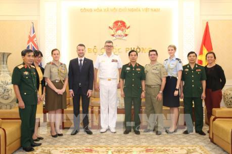 Đẩy mạnh quan hệ hợp tác quốc phòng Việt Nam - Australia
