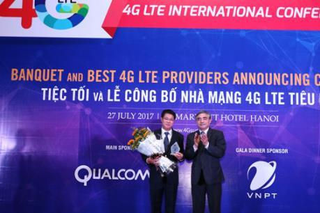 VinaPhone được bình chọn là nhà mạng 4G có chất lượng chăm sóc khách hàng tiêu biểu