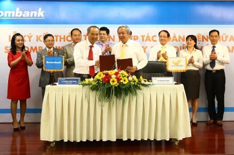 Sacombank và Vietnam Post hợp tác cung ứng các dịch vụ tài chính tiện ích