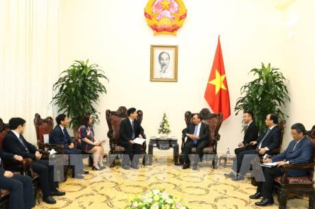 Thủ tướng Nguyễn Xuân Phúc tiếp lãnh đạo doanh nghiệp Trung Quốc