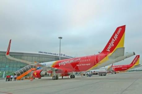 Nhiều chuyến bay của Vietjet Air đi/đến Nội Bài bị ảnh hưởng do mưa to