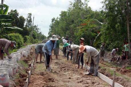 Trà Vinh phát triển giao thông nông thôn