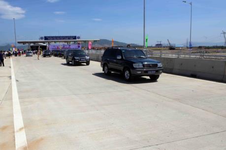 Chính thức khai thác đoạn đầu cao tốc Đà Nẵng-Quảng Ngãi