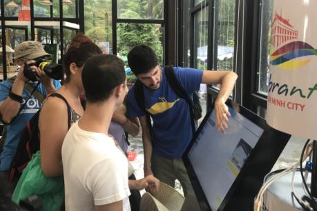 Trạm Thông tin và Hỗ trợ khách du lịch tại TP.HCM chính thức hoạt động