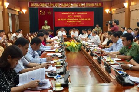 Hà Nội tặng 3 tỷ đồng cho Quỹ xóa đói giảm nghèo tỉnh Lạng Sơn