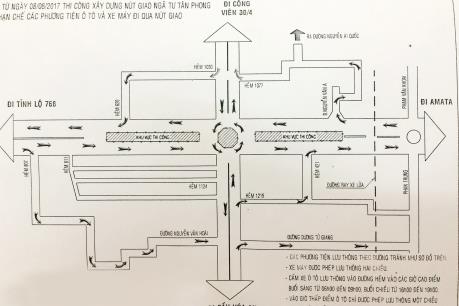 Đồng Nai chính thức khởi công xây dựng hầm chui Tân Phong