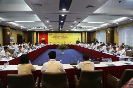 Trưởng Ban Kinh tế Trung ương Nguyễn Văn Bình làm việc với EVN