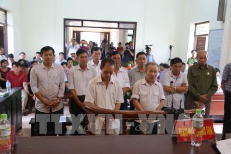 Vụ vi phạm quản lý đất đai ở Đồng Tâm (Hà Nội): 10/14 bị cáo kháng cáo