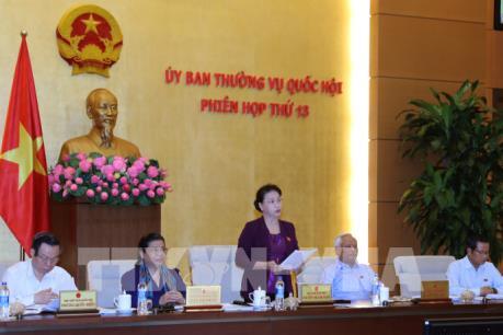 Khai mạc Phiên họp thứ 13 Ủy ban Thường vụ Quốc hội khóa XIV