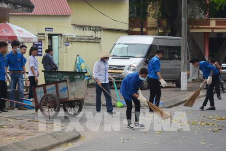 Hà Nội ra quân tổng vệ sinh môi trường chống dịch sốt xuất huyết