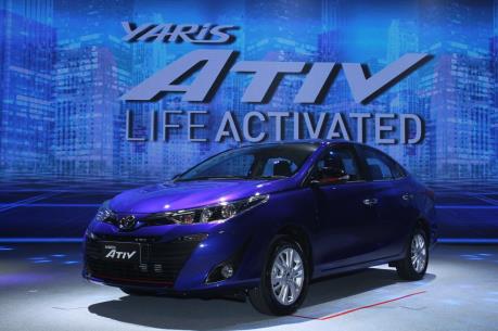 Toyota trình làng mẫu xe thân thiện môi trường Yaris ATIV đầu tiên tại Thái Lan