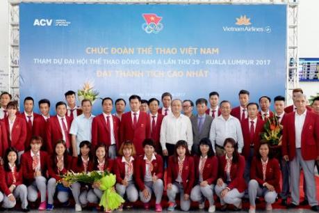 Vietnam Airlines ưu đãi giá vé cho đoàn thể thao Việt Nam tại SEA Games 29