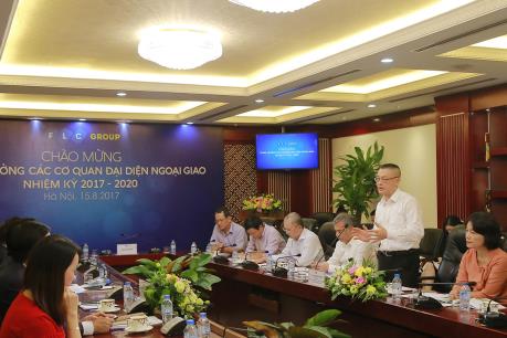 Tập đoàn FLC gặp mặt Trưởng cơ quan đại diện Việt Nam tại nước ngoài