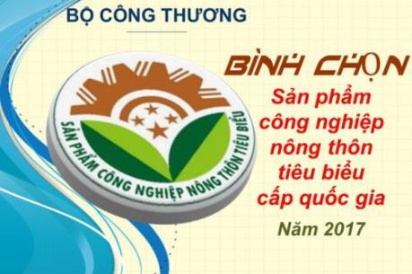 Sẽ bình chọn và tôn vinh các sản phẩm công nghiệp nông thôn tiêu biểu
