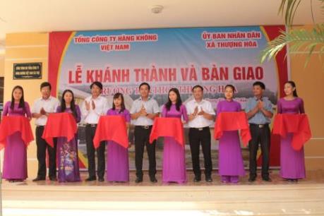 Vietnam Airlines xây trường cho con em đồng bào vùng cao huyện Minh Hóa