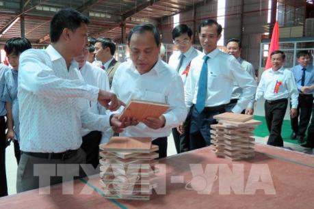 Khánh thành nhà máy chế biến gỗ MDF Quảng Nam