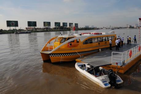 Tp Hồ Chí Minh vận hành kỹ thuật tuyến buýt sông đầu tiên