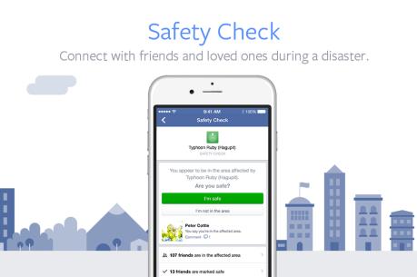 Facebook cải tiến tính năng kiểm tra tình trạng an toàn cho người dùng