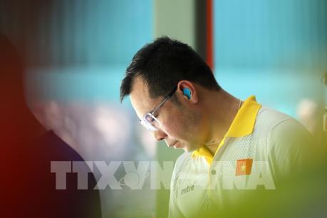 SEA Games 29: Xạ thủ Hoàng Xuân Vinh bất ngờ bị loại ở nội dung súng ngắn sở trường