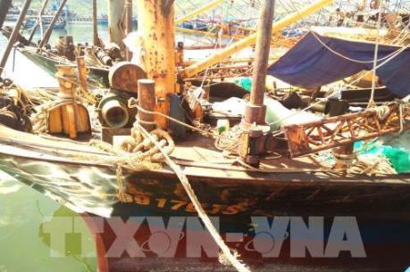 Nhiều tàu vỏ thép bị hư hỏng vẫn chưa được sửa chữa