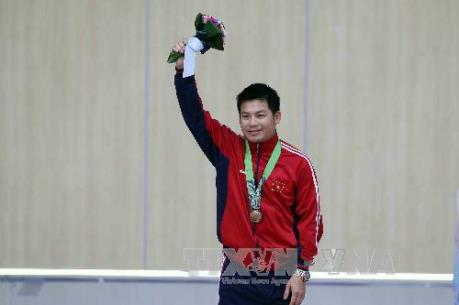 SEA Games 29: Bắn súng Việt Nam có HCV đầu tiên