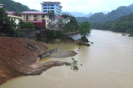 Mưa lớn ảnh hưởng nghiêm trọng tới hoạt động của doanh nghiệp tại Hà Giang