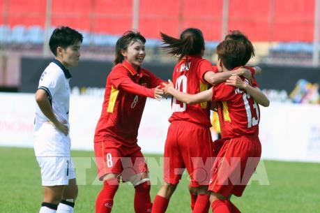 (TRỰC TIẾP) Bóng đá nữ Sea Games 29: Việt Nam - Malaysia