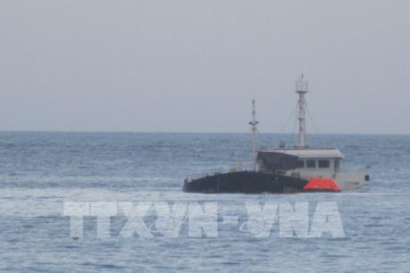 Tin mới nhất về vụ tàu hàng bị chìm trên vùng biển Ninh Thuận