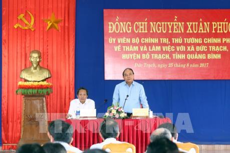 Thủ tướng Nguyễn Xuân Phúc thăm mô hình nông thôn mới tại Quảng Bình