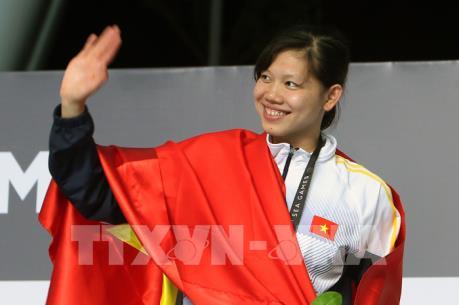 SEA Games 29: Ánh Viên thể hiện phong độ tuyệt vời với tấm HCV thứ 7