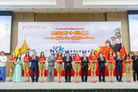 Vietjet mở đường bay Hà Nội – Yangon (Myanmar)