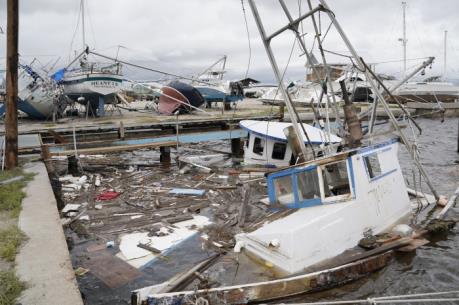 Siêu bão Harvey nhấn chìm thành phố Houston