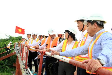Dự án giải quyết ngập do triều tại Tp. Hồ Chí Minh: Hai phương án bàn giao sớm tiến độ
