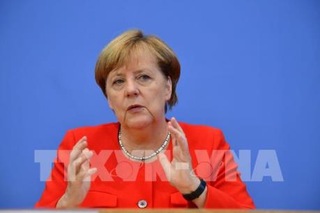 Điện mừng bà Angela Merkel giành thắng lợi trong cuộc bầu cử Quốc hội Đức