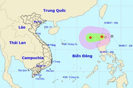 Tin mới nhất về áp thấp gần biển Đông