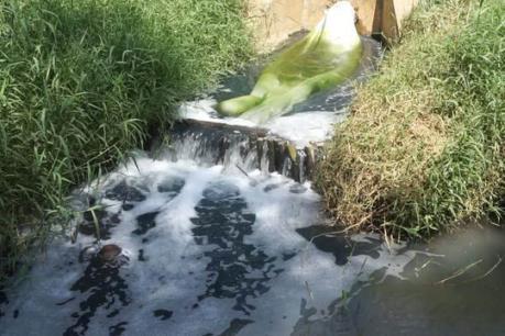 Hà Nam: Sớm xử lý ô nhiễm quanh Trạm xử lý nước thải dệt nhuộm Hòa Hậu