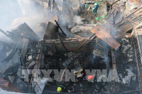 Hỏa hoạn thiêu rụi 3 căn nhà ở tỉnh An Giang