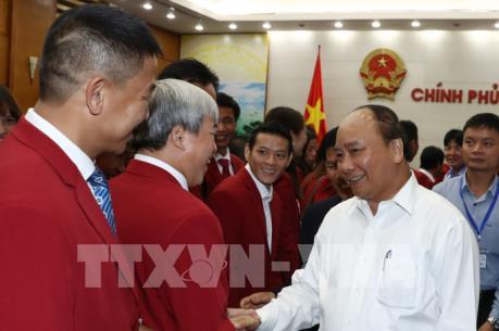 Thủ tướng Nguyễn Xuân Phúc gặp mặt thân mật Đoàn Thể thao Việt Nam tham dự SEA Games 29