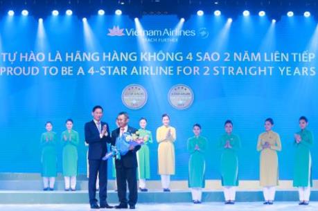 Vietnam Airlines tiếp tục khẳng định vị thế Hãng hàng không 4 sao