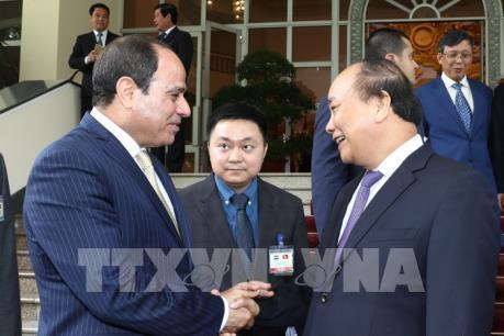 Thủ tướng đề nghị Ai Cập sớm thông qua Hiệp định tránh đánh thuế song trùng