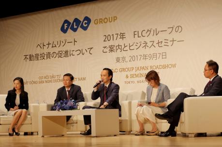 FLC giới thiệu thị trường bất động sản nghỉ dưỡng Việt Nam tại Nhật Bản